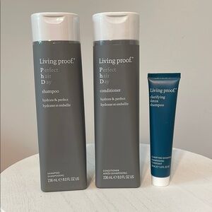 Living Proof Perfect Hair Day Set Shampoo, Conditioner & Clarifying Detox